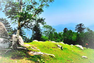 桓仁老秃顶子山